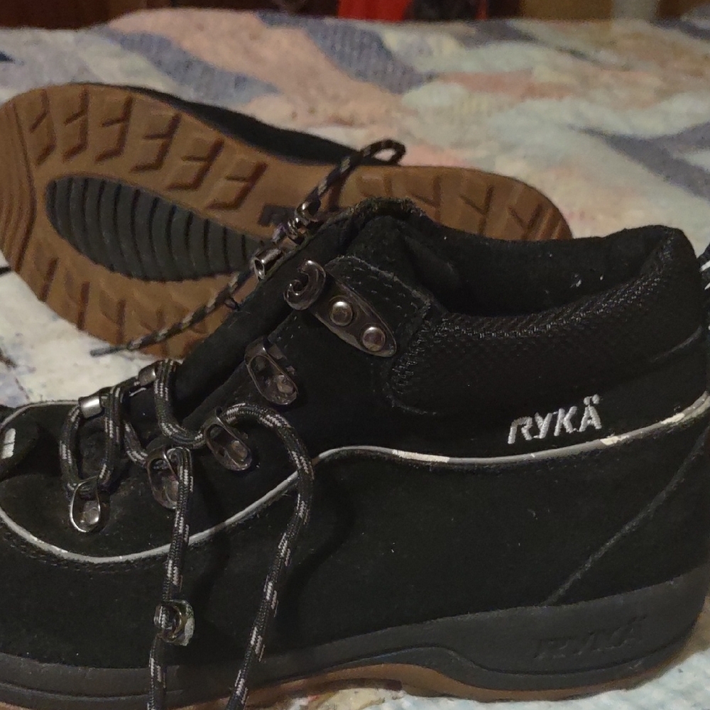 Ryka Black and Brown Outdoor Boots